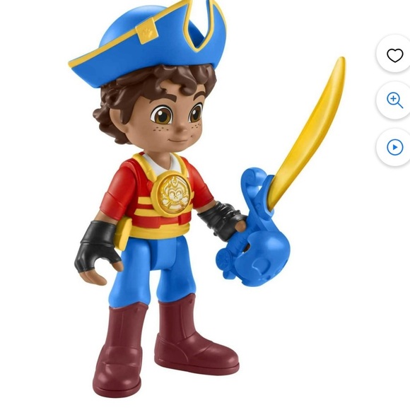 Nickelodeon Santiago of the Seas light up, talking action figure NIB Bundle/save - Picture 4 of 8